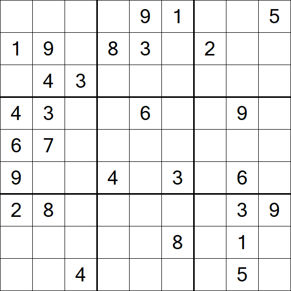 Sudoku - Difficile