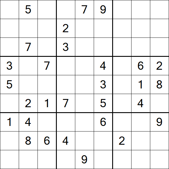 Sudoku - Difficile