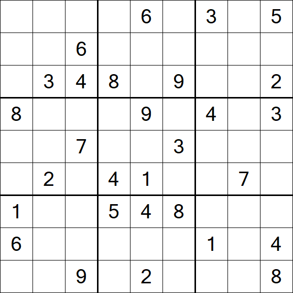 Sudoku - Difficile