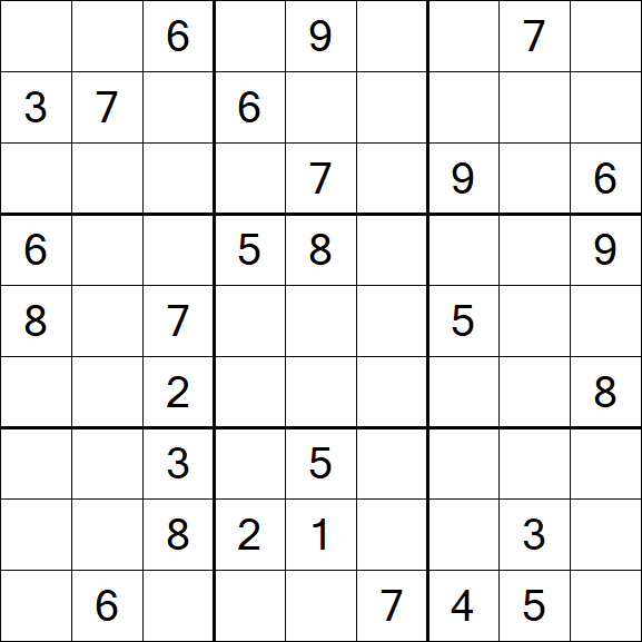 Sudoku - Difficile