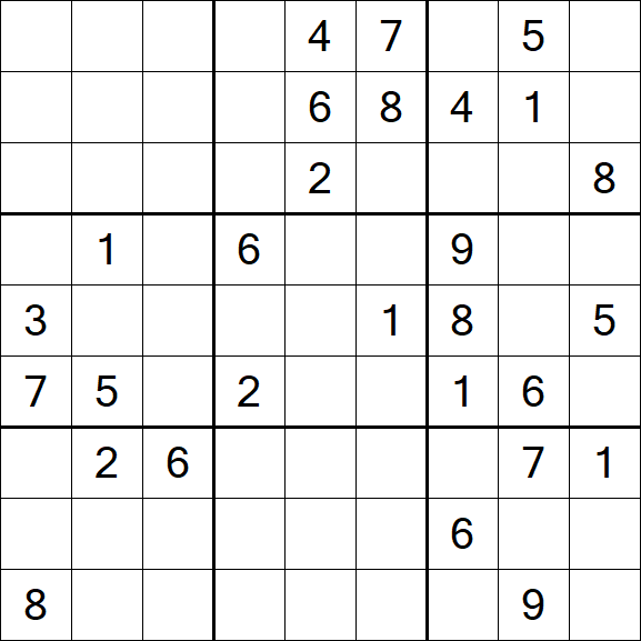 Sudoku - Difficile