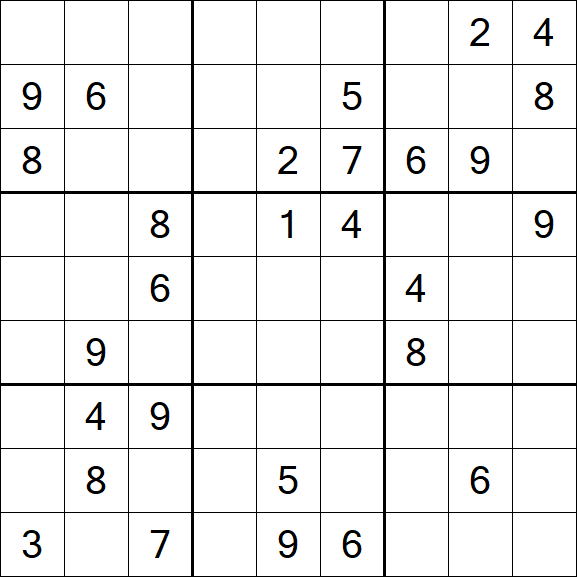 Sudoku - Difficile