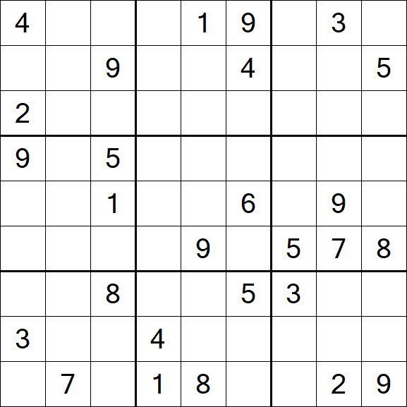 Sudoku - Difficile