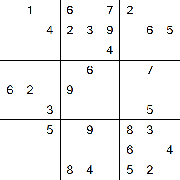 Sudoku - Difficile