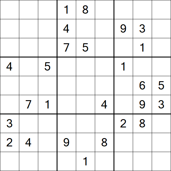 Sudoku - Difficile