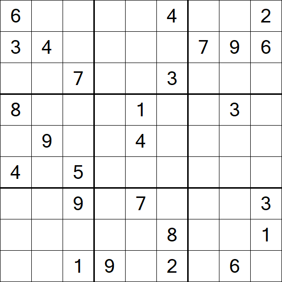 Sudoku - Difficile