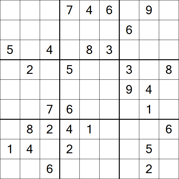 Sudoku - Difficile