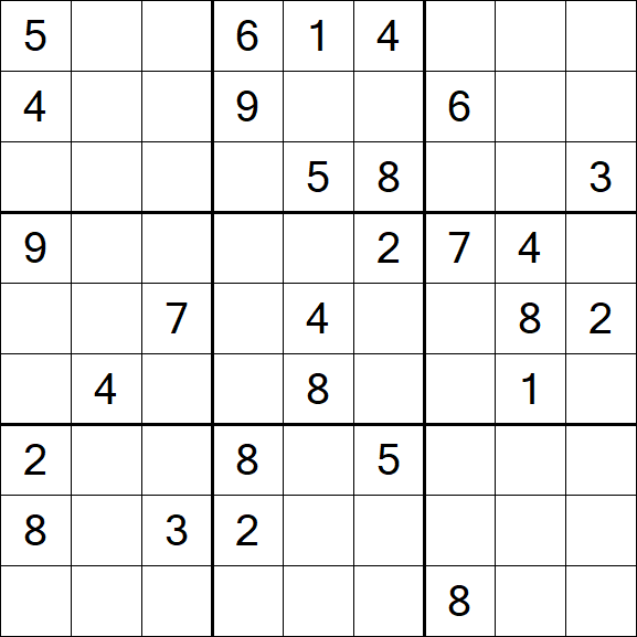 Sudoku - Difficile