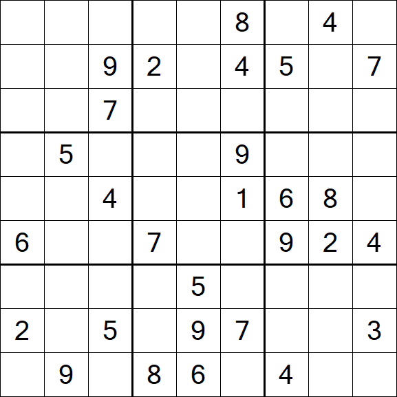 Sudoku - Difficile