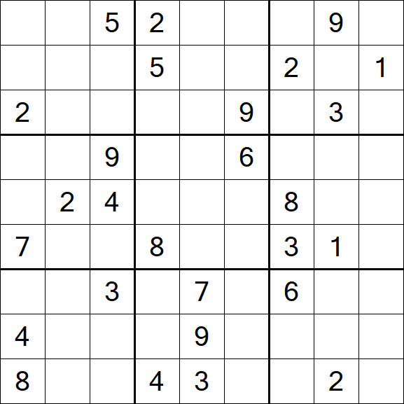 Sudoku - Difficile