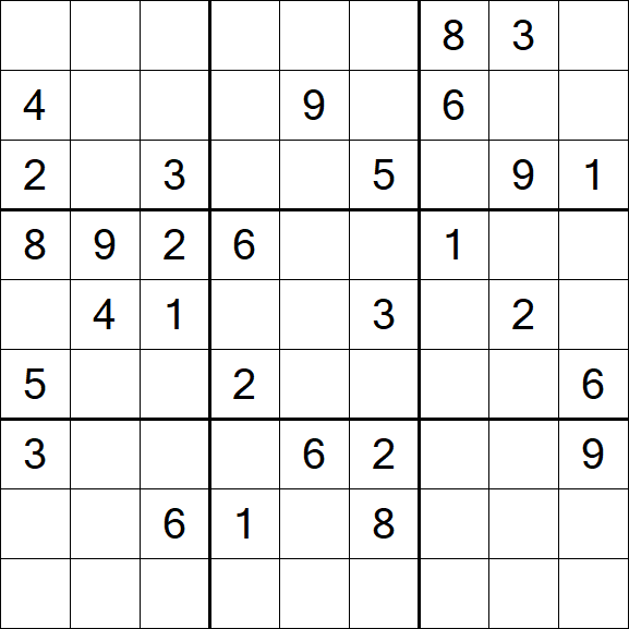 Sudoku - Difícil