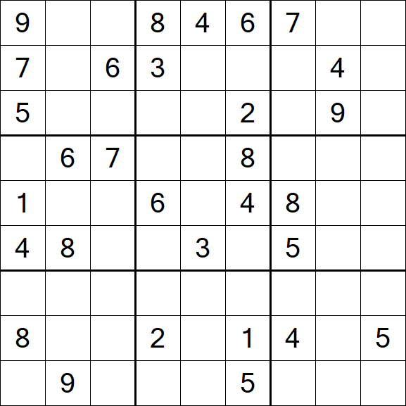 Sudoku - Difícil