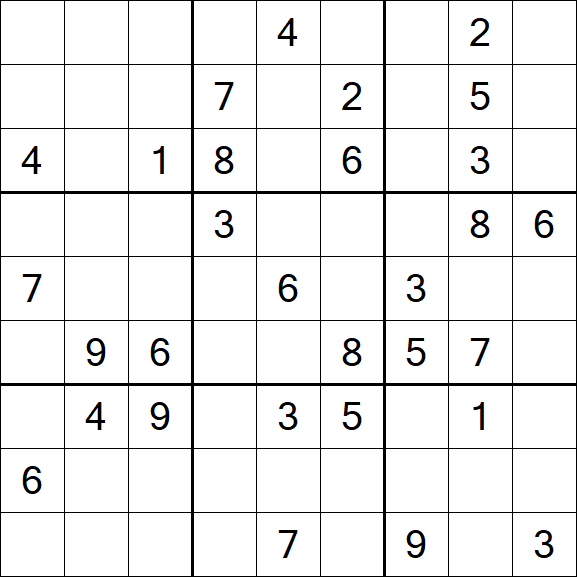 Sudoku - Difícil