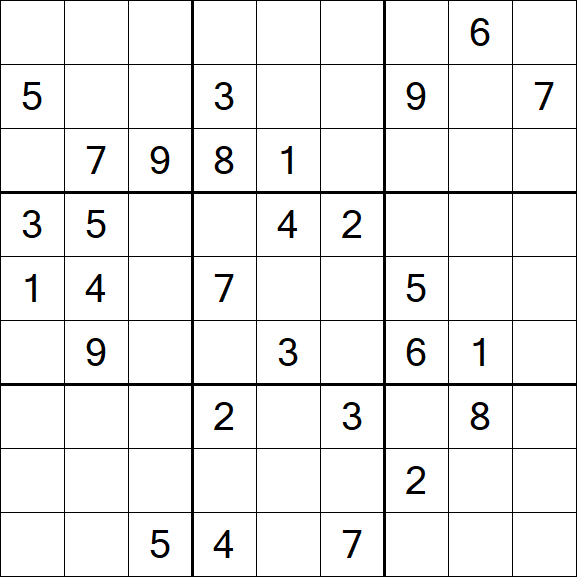 Sudoku - Difícil