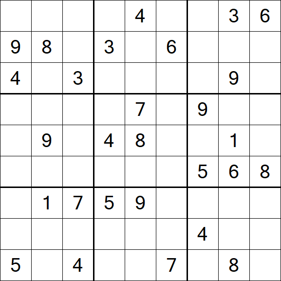 Sudoku - Difícil
