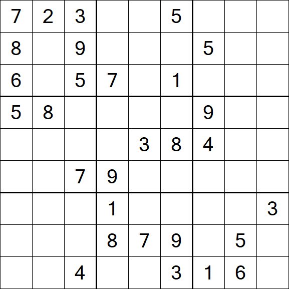 Sudoku - Difícil