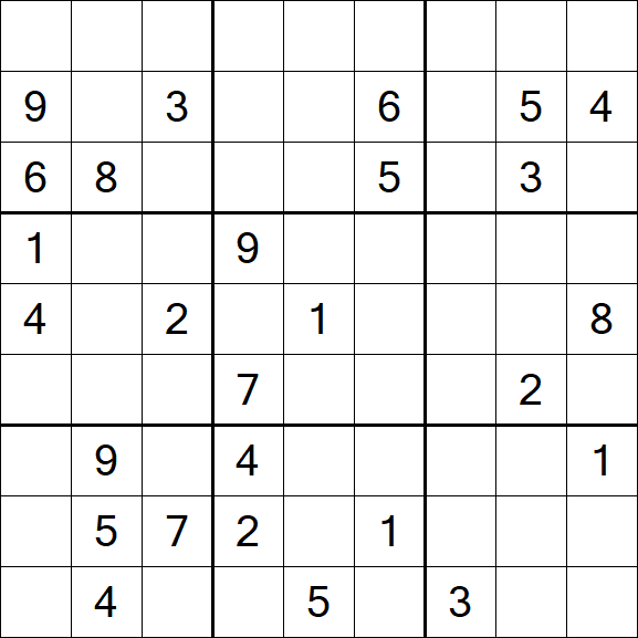 Sudoku - Difícil