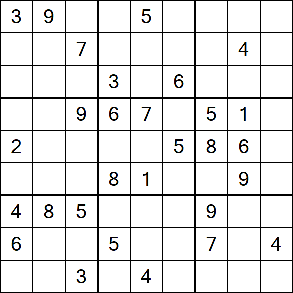 Sudoku - Difícil