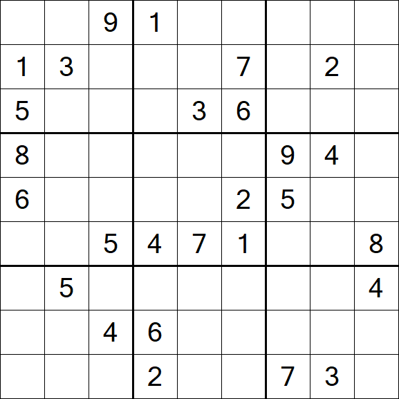 Sudoku - Difícil