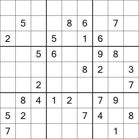 Sudoku - Difícil