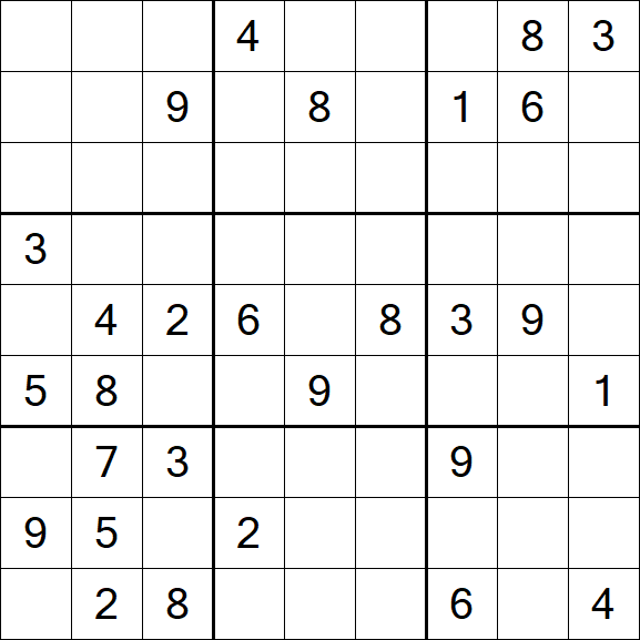 Sudoku - Difícil