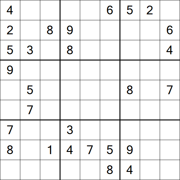 Sudoku - Difícil