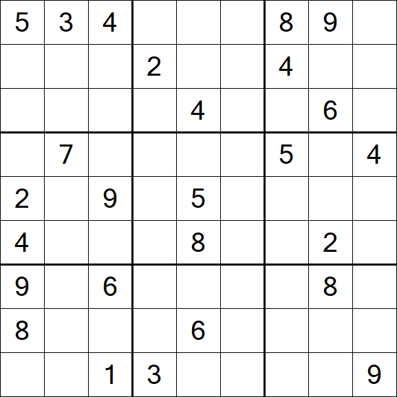 Sudoku - Difícil