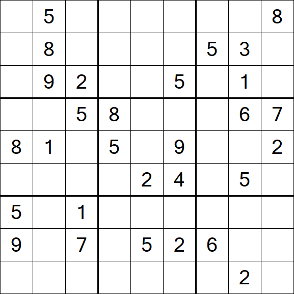 Sudoku - Difícil