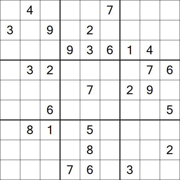 Sudoku - Difícil