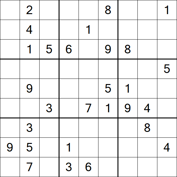 Sudoku - Difícil