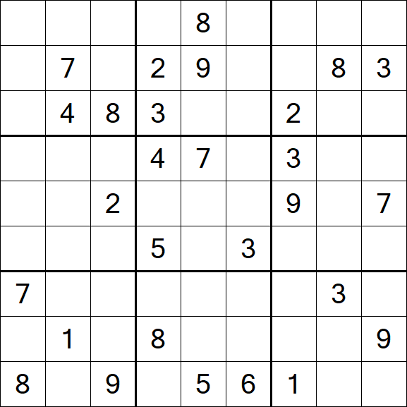 Sudoku - Difícil