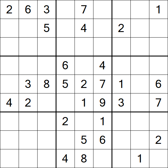 Sudoku - Difícil