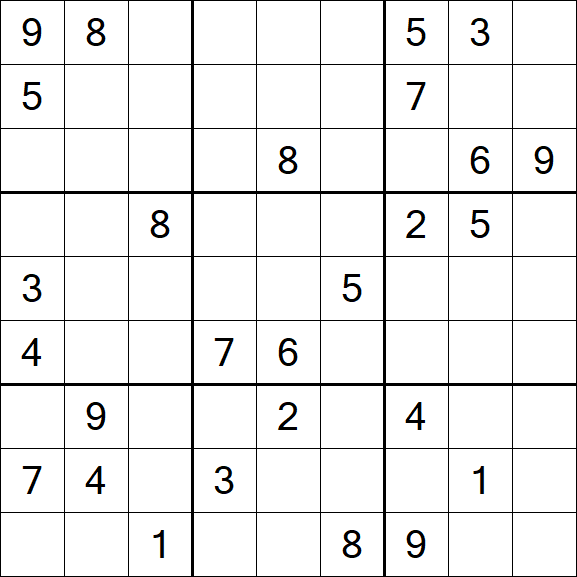 Sudoku - Difícil