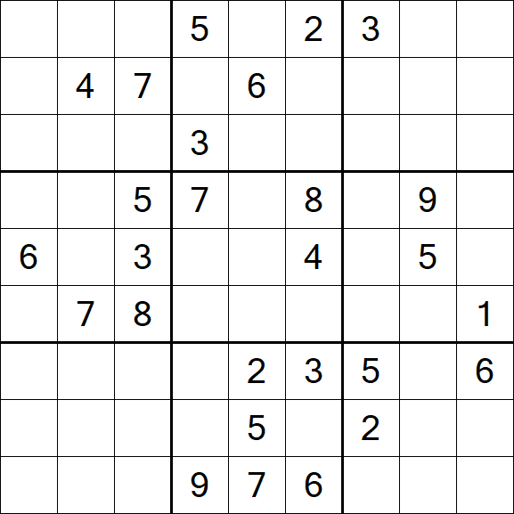 Sudoku - Difícil
