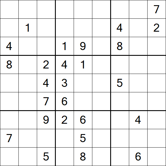 Sudoku - Difícil