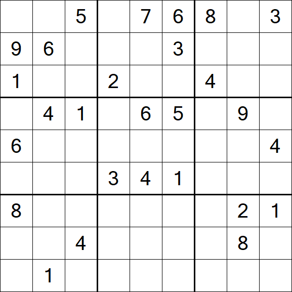 Sudoku - Difícil