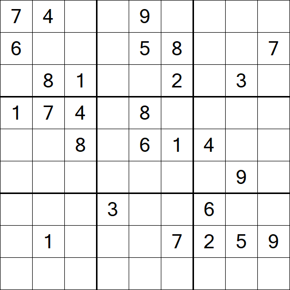 Sudoku - Difícil