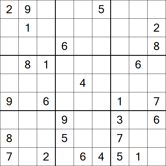 Sudoku - Schwierig