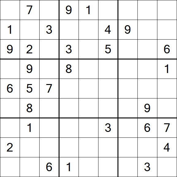 Sudoku - Difícil