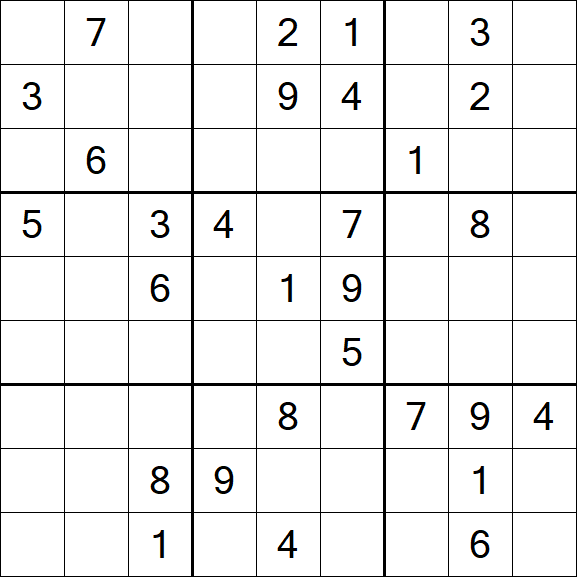 Sudoku - Difícil