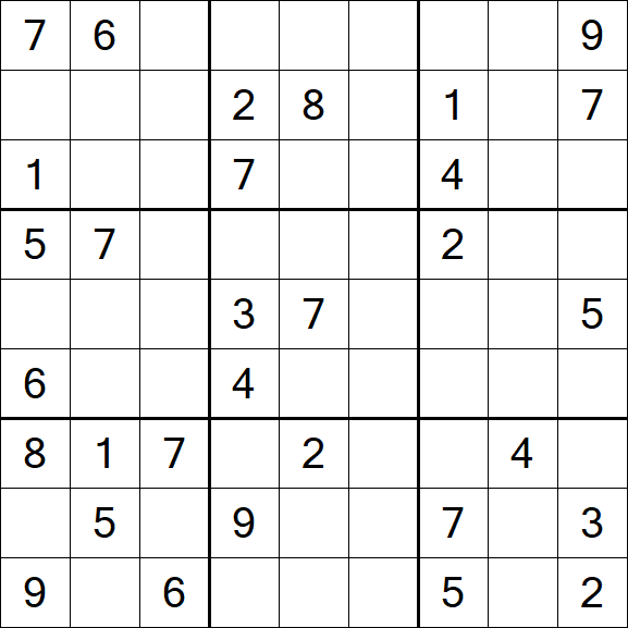 Sudoku - Difícil