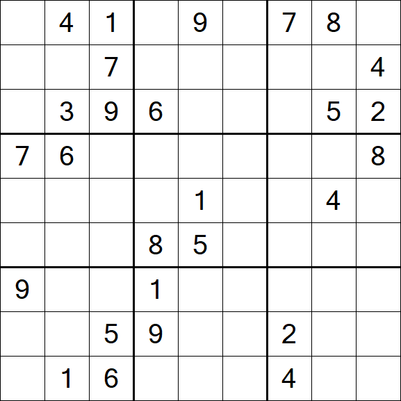 Sudoku - Difícil