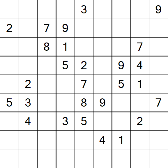Sudoku - Difícil