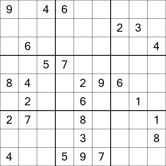 Sudoku - Schwierig