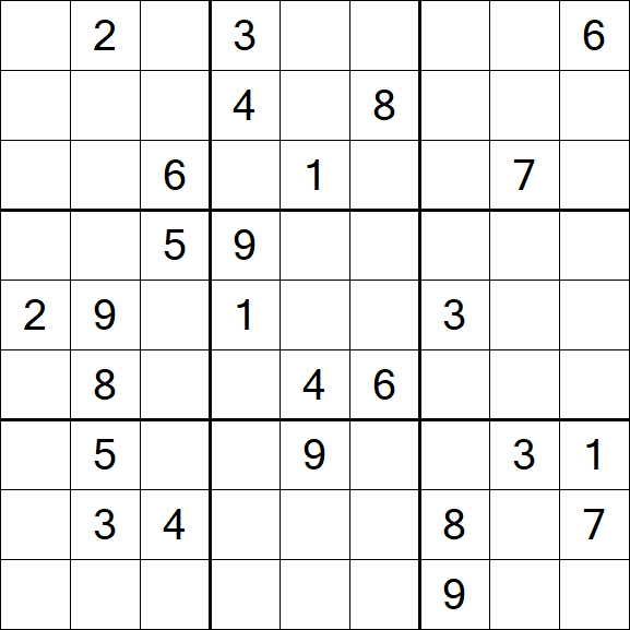 Sudoku - Difícil