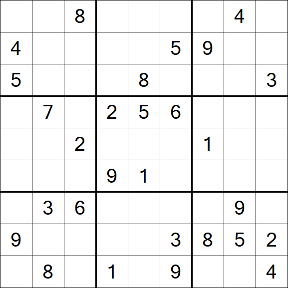 Sudoku - Difícil