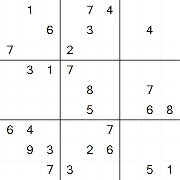 Sudoku - Difficile