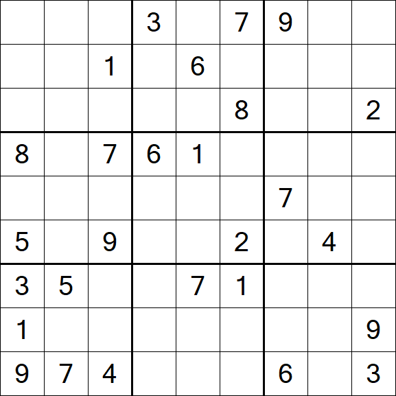 Sudoku - Difficile