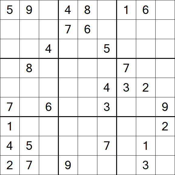 Sudoku - Difficile