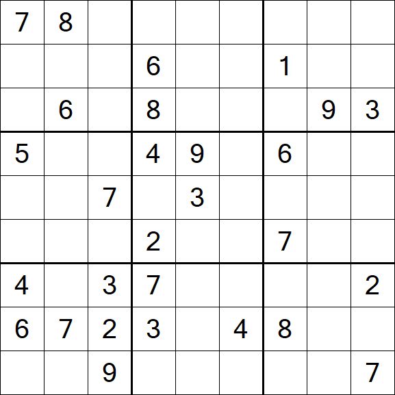 Sudoku - Difficile